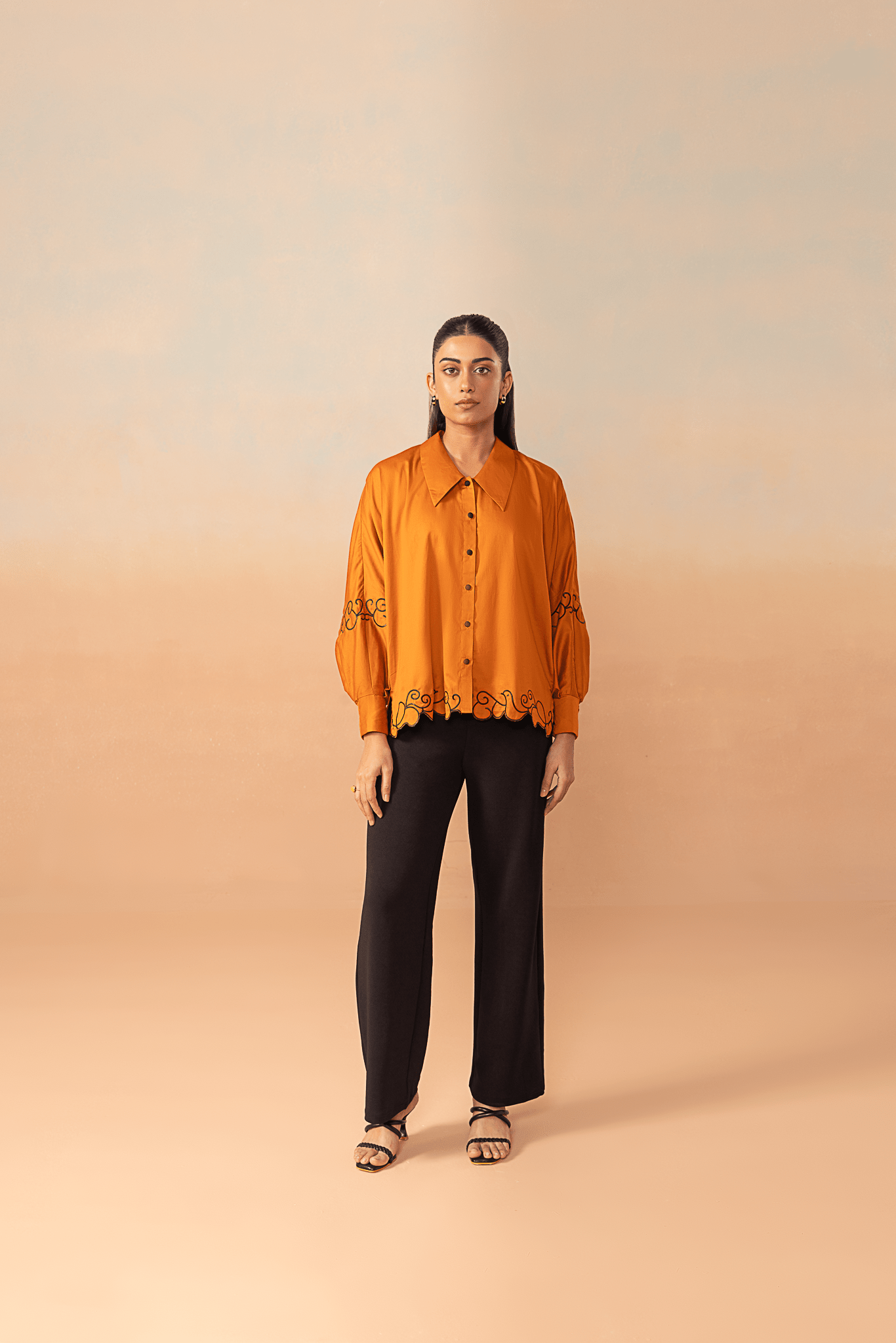 Amber Whirl Shirt - aVynā