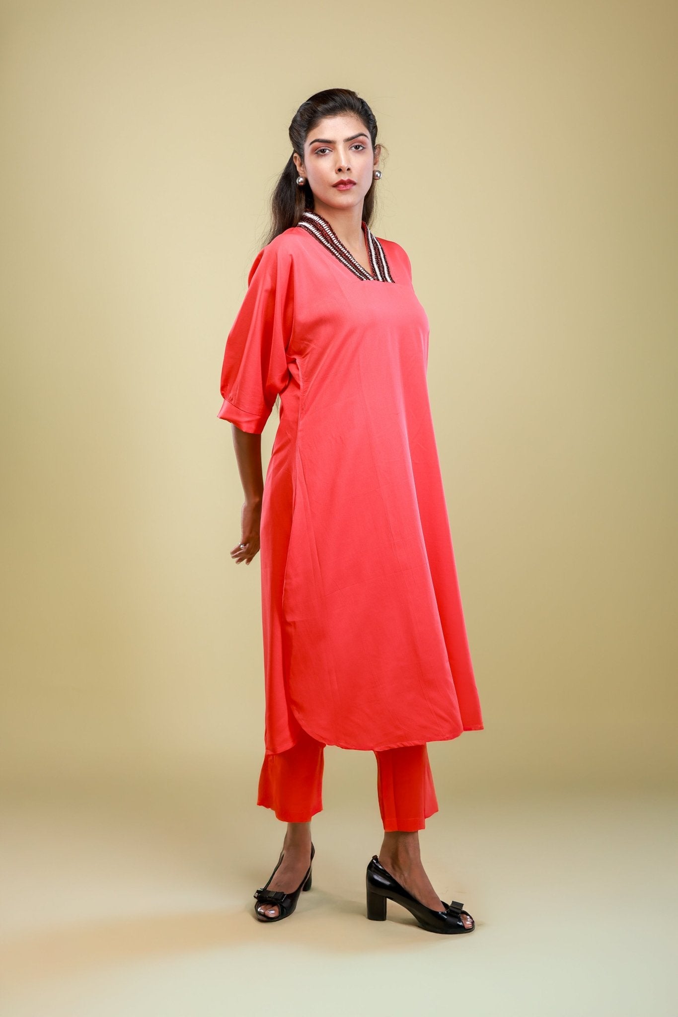 Coral Cascade Co - ord Set - aVynā