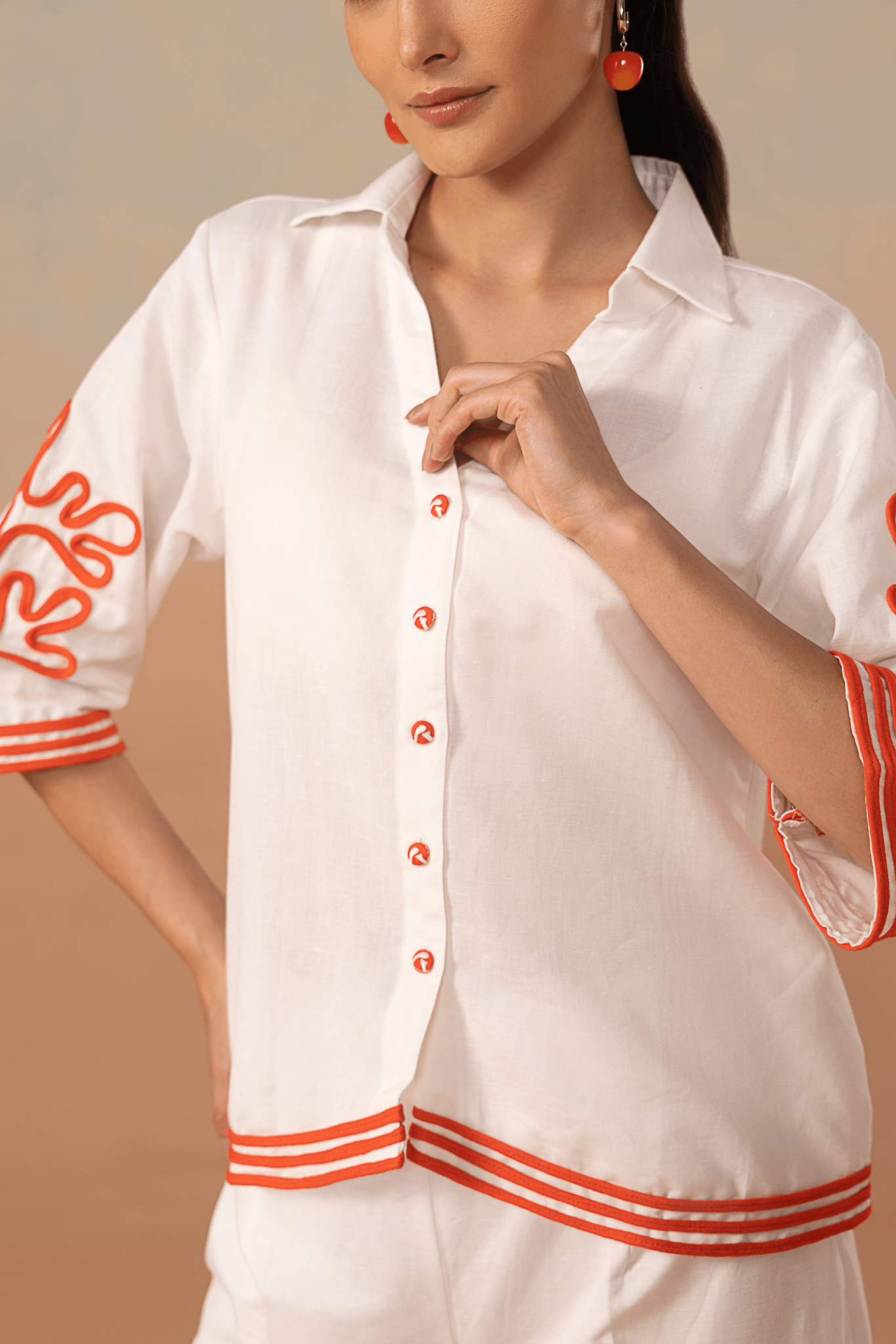 Coral Wave Co - ord Set - aVynā