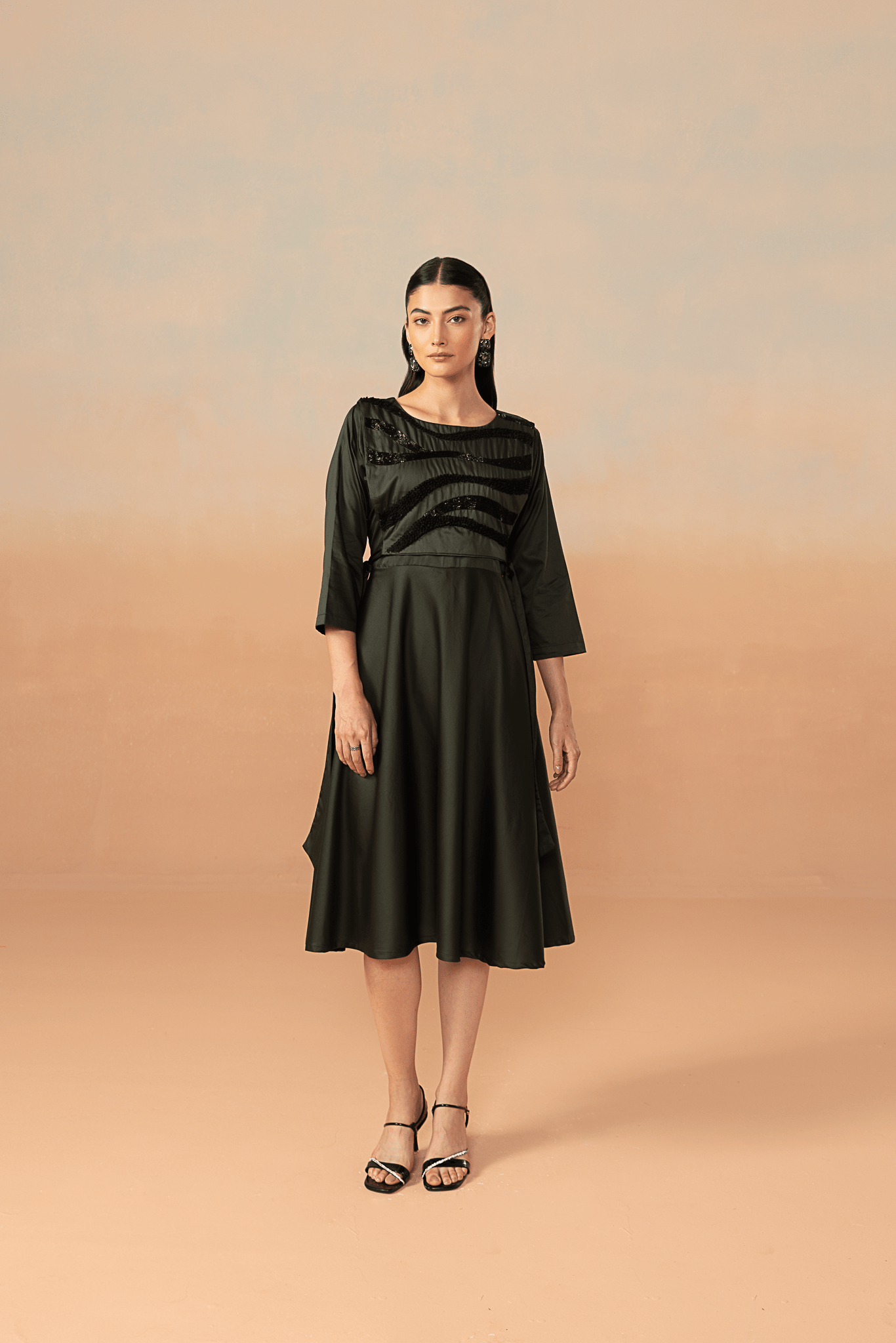 Emerald Noir Dress - aVynā