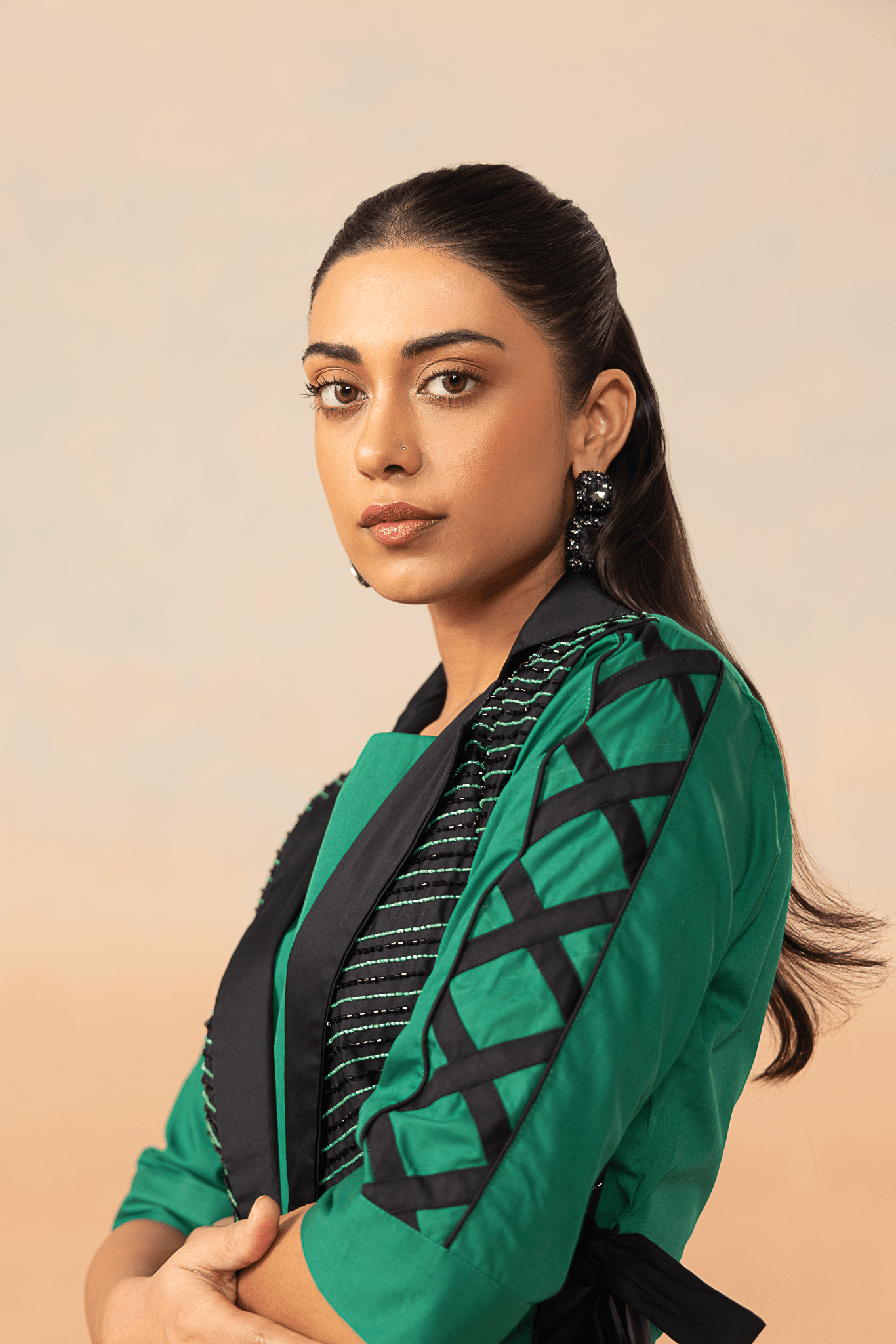 Midnight Fern Dress - aVynā