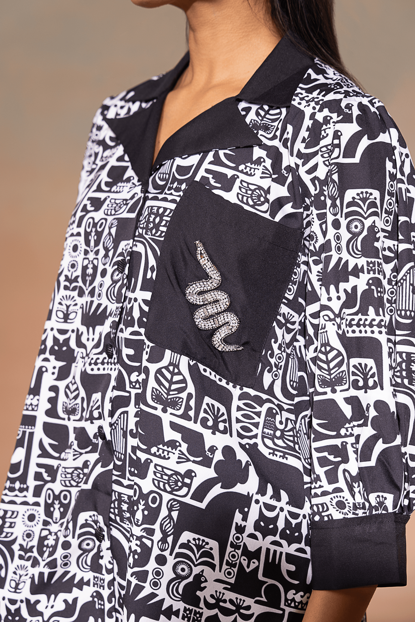 Noir Safari Co - ord - aVynā