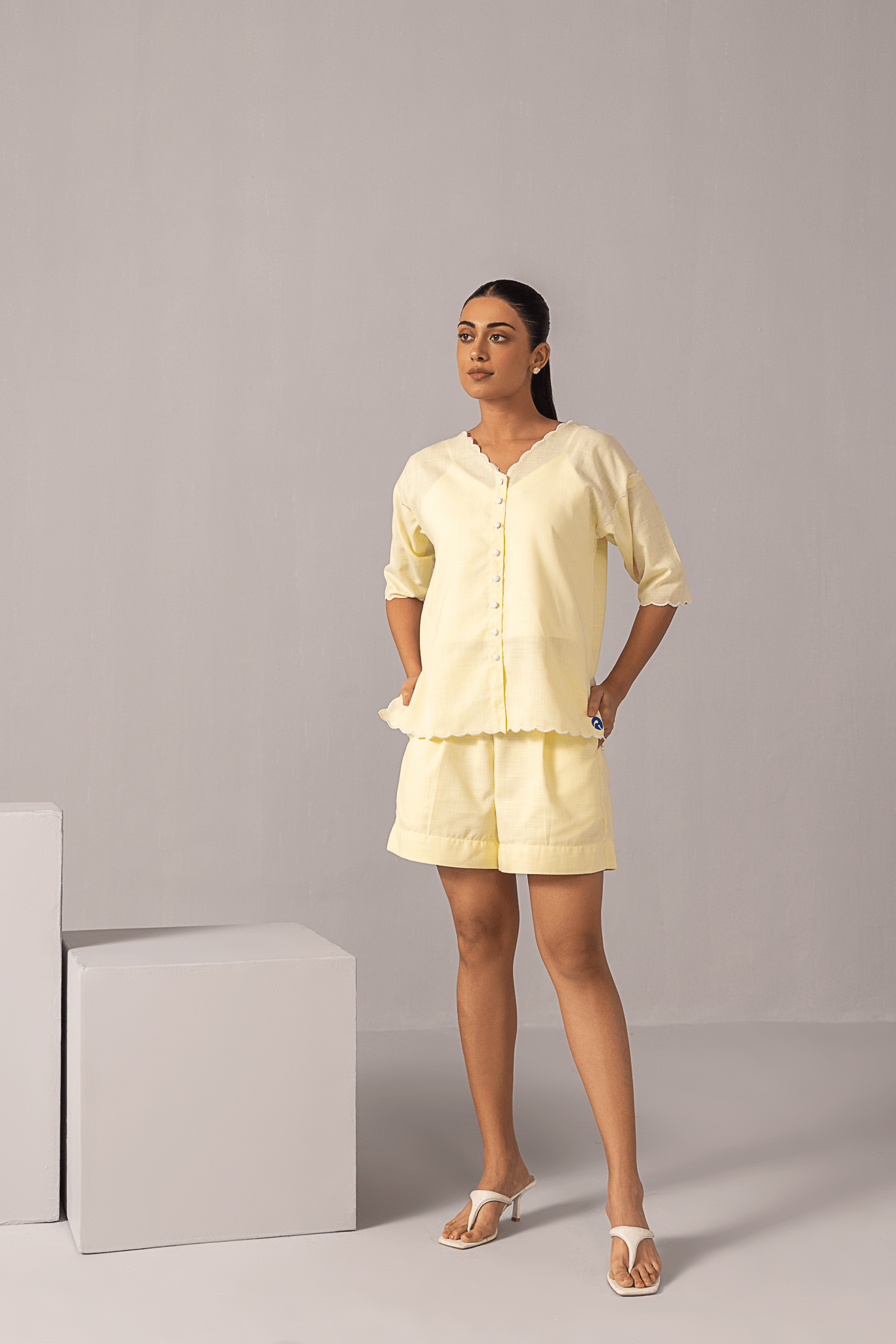 Resort Wear Scallop Co - ord - aVynā