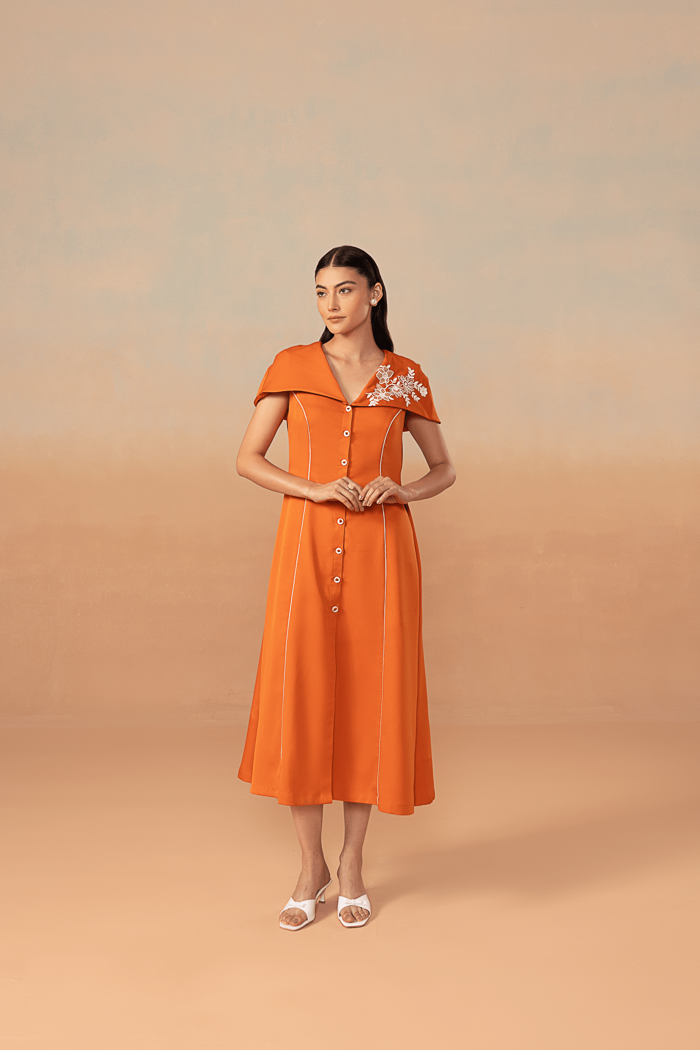 Sunset Bloom Dress - aVynā