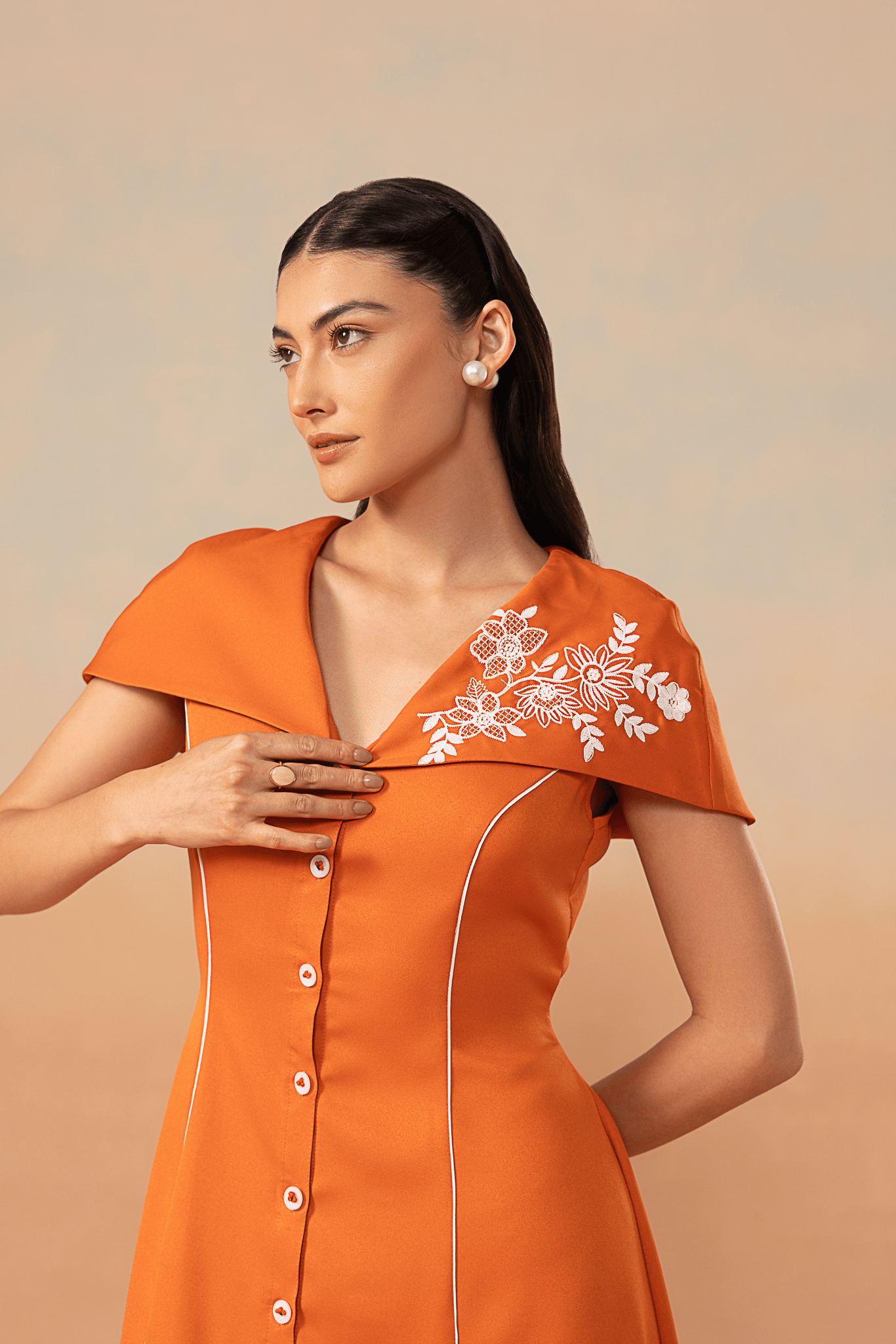 Sunset Bloom Dress - aVynā