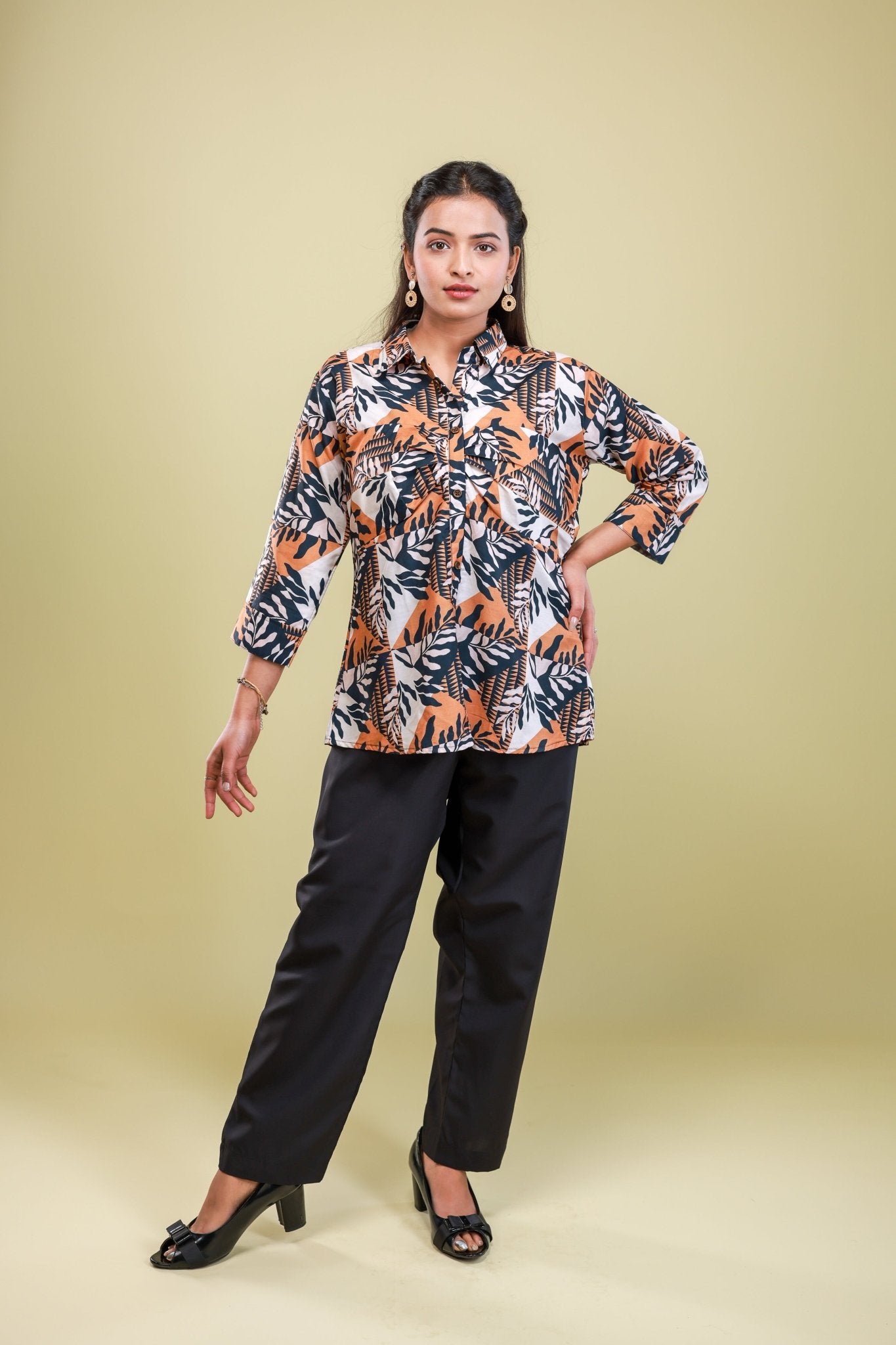 Tangerine Tropics Co - ord Set - aVynā