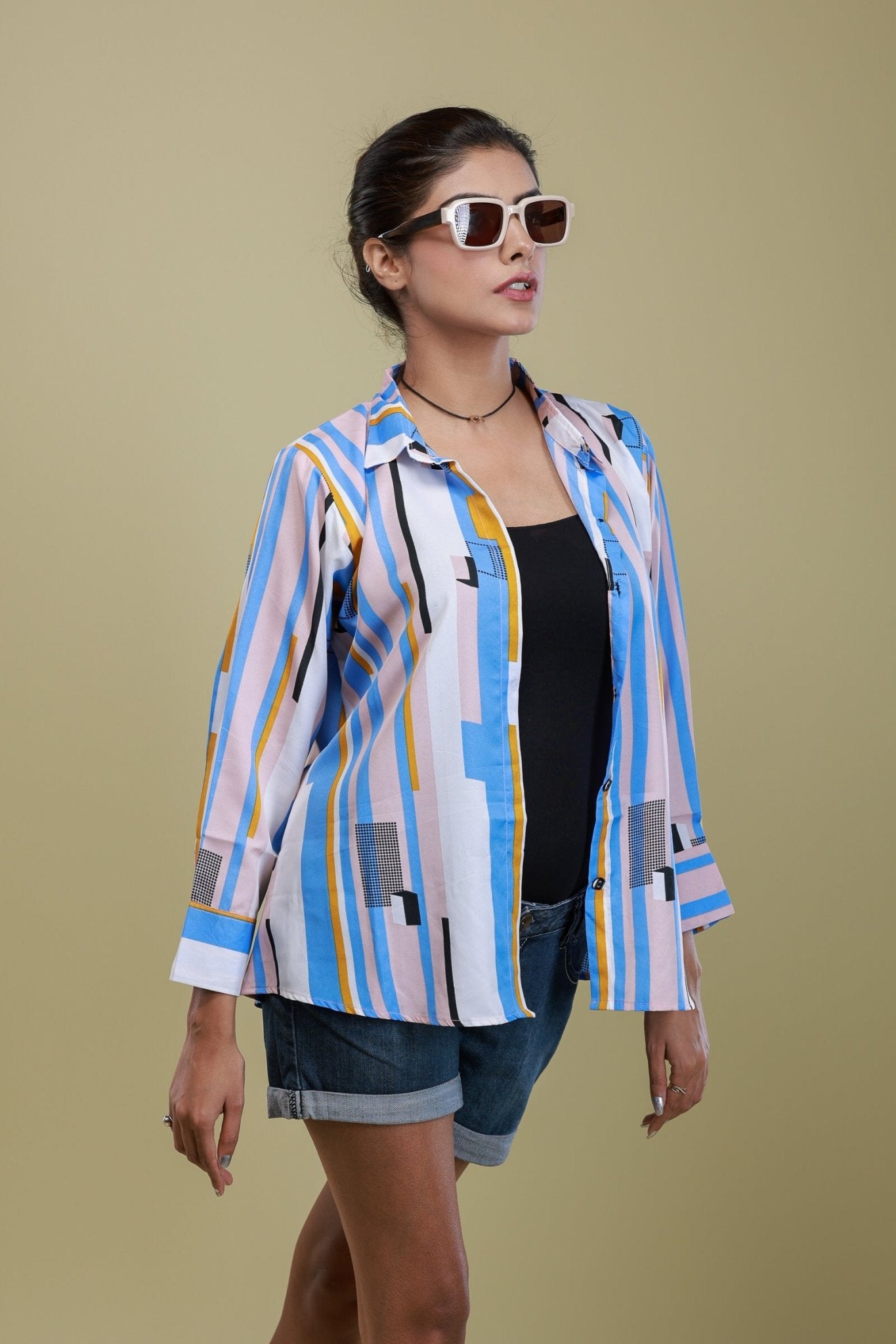 Urban Lines Abstract Shirt - aVynā
