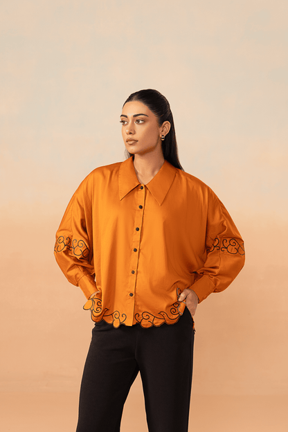 Amber Whirl Shirt - aVynā