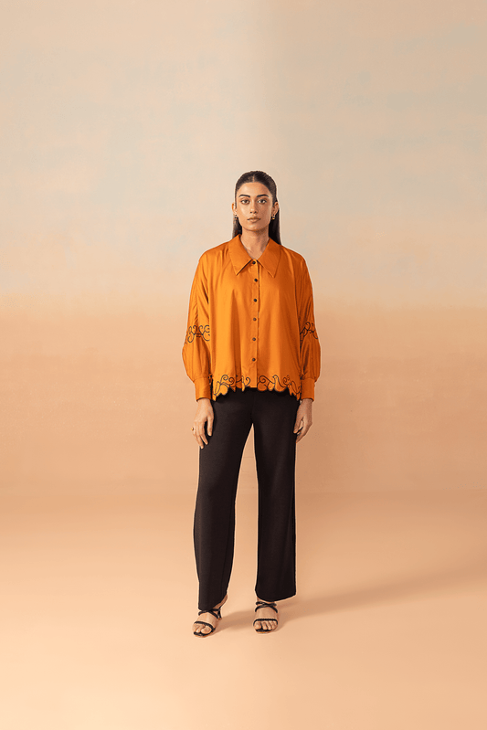 Amber Whirl Shirt - aVynā