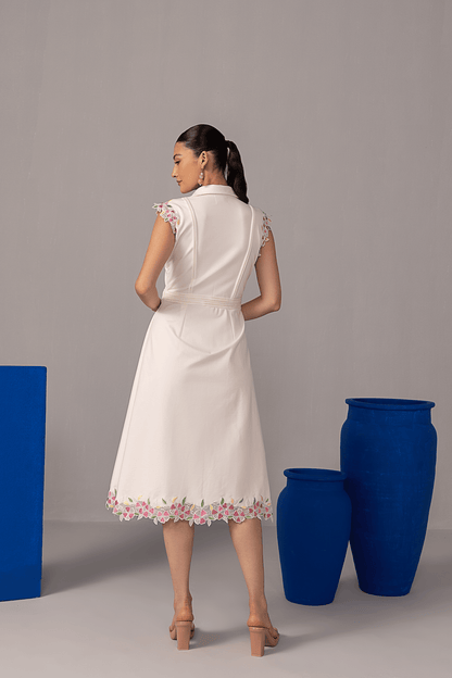 Blossom Edge Dress - aVynā