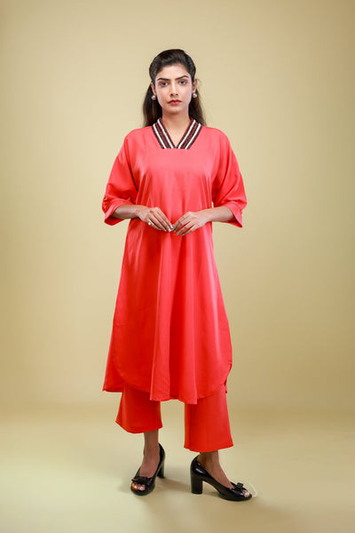 Coral Cascade Co - ord Set - aVynā