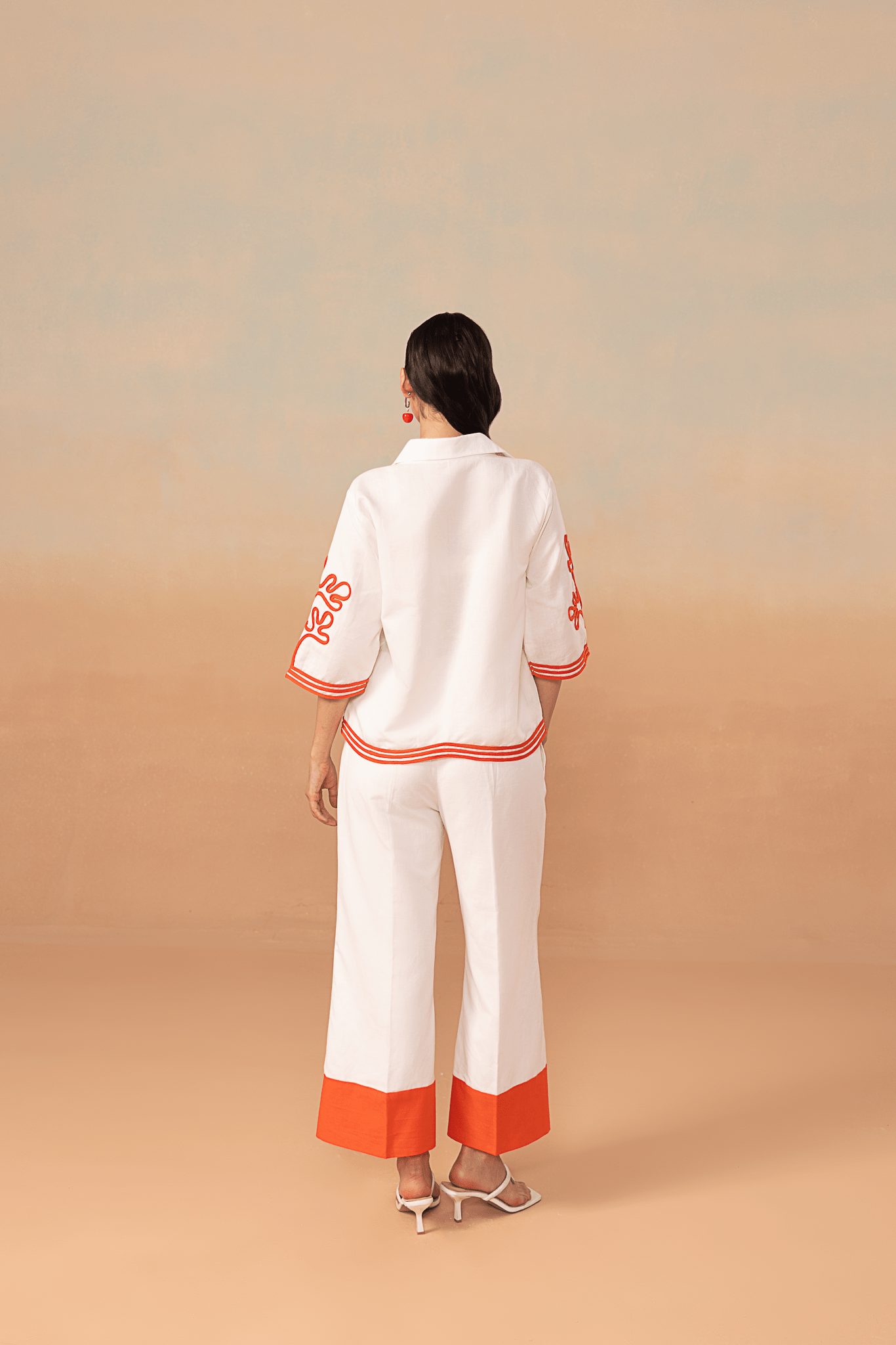 Coral Wave Co - ord Set - aVynā