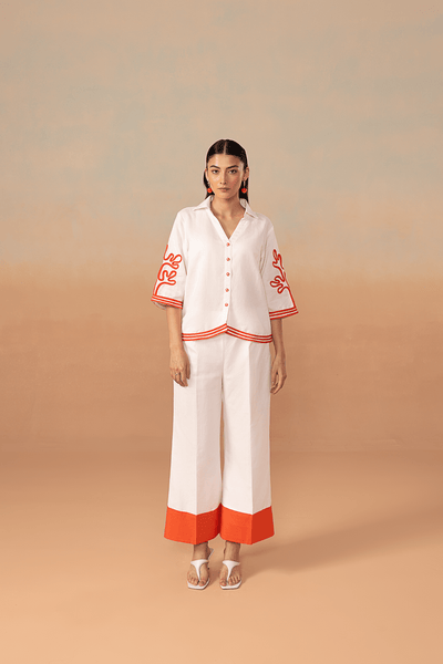 Coral Wave Co - ord Set - aVynā