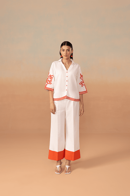 Coral Wave Co - ord Set - aVynā