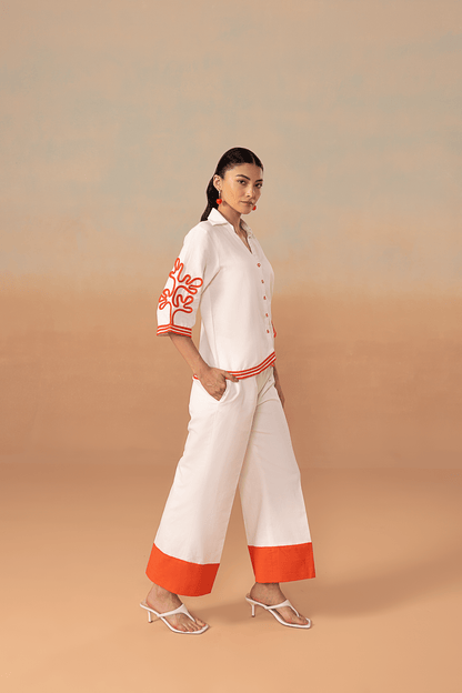 Coral Wave Co - ord Set - aVynā