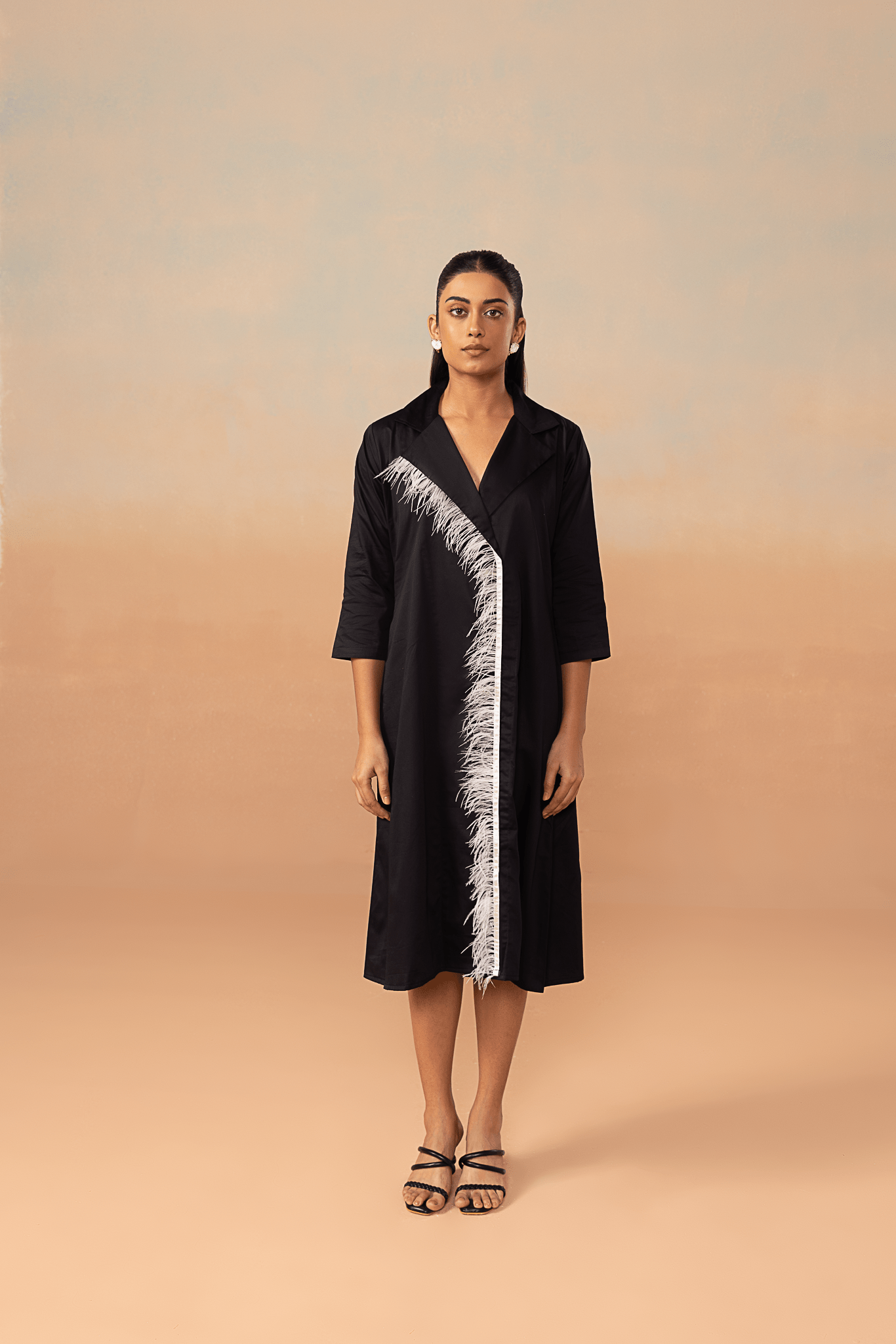 Elysian Feather Dress - aVynā