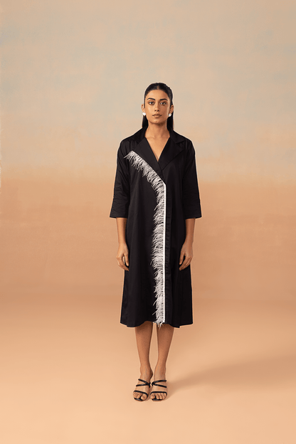 Elysian Feather Dress - aVynā