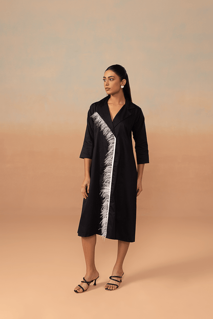 Elysian Feather Dress - aVynā