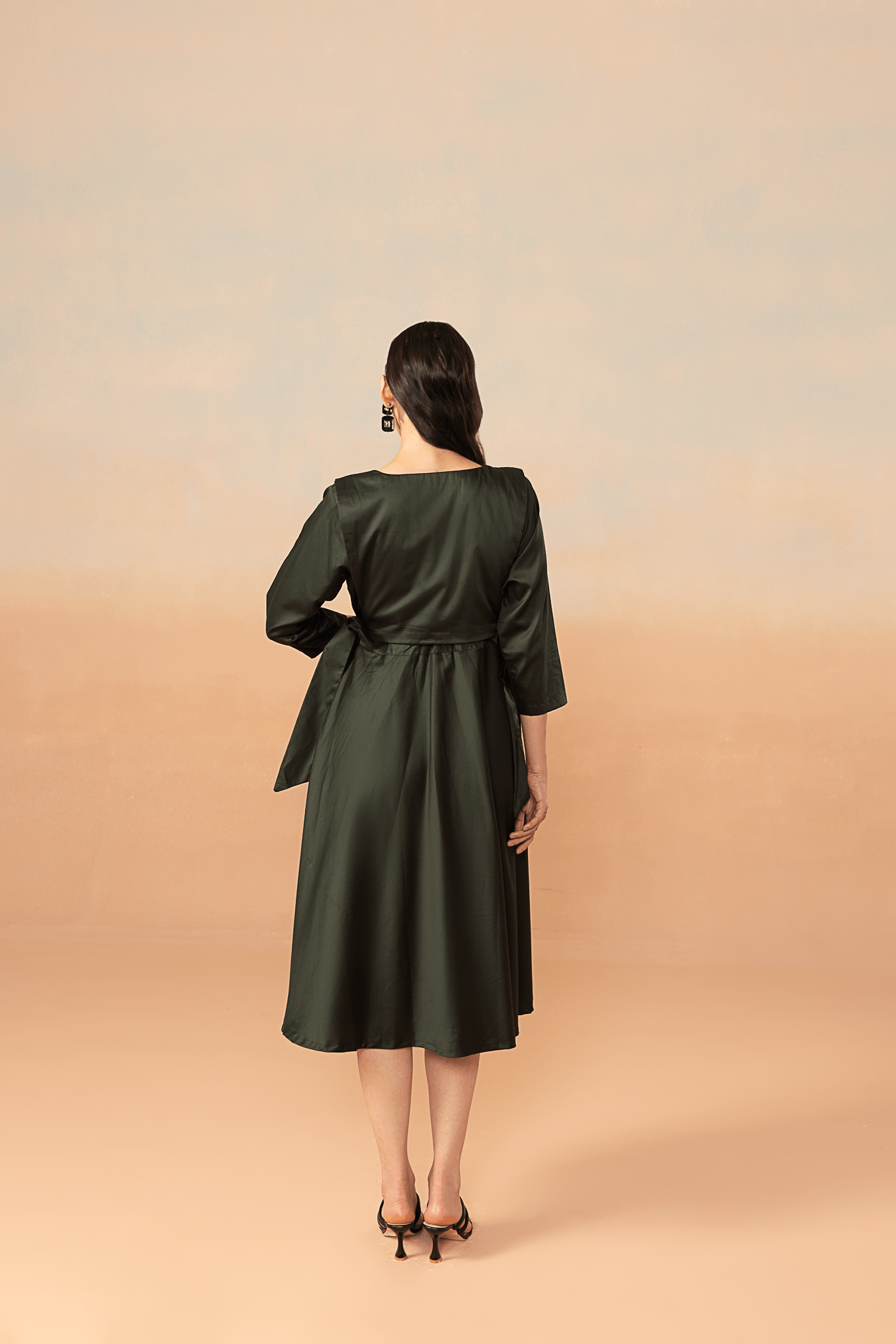 Emerald Noir Dress - aVynā