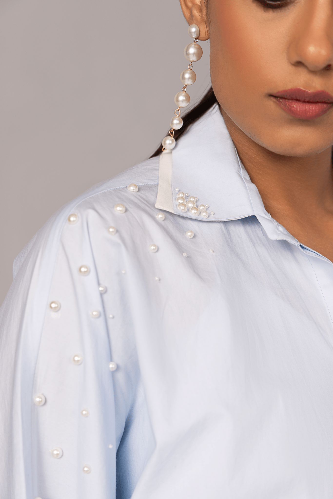 Lustre Pearl Shirt - aVynā