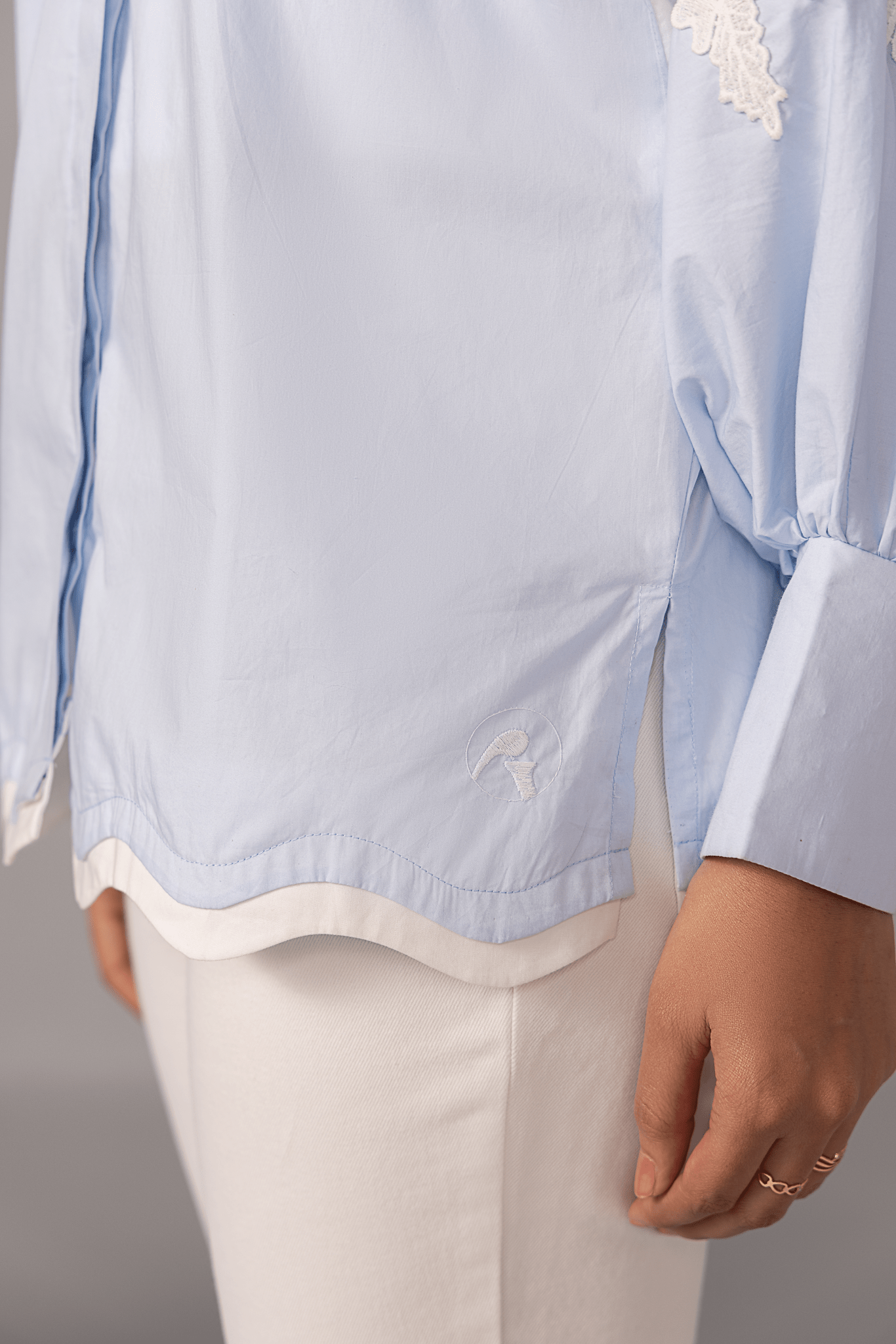 Lustre Pearl Shirt - aVynā
