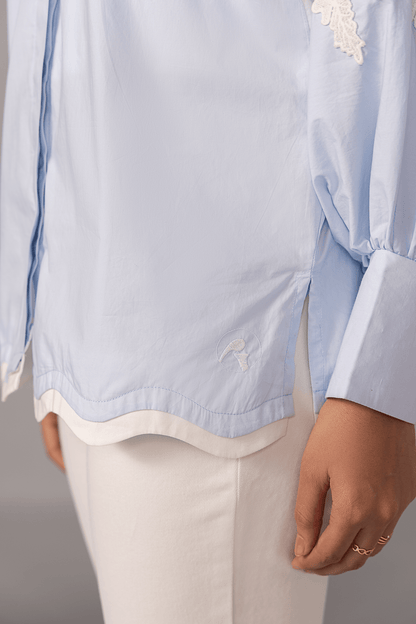 Lustre Pearl Shirt - aVynā