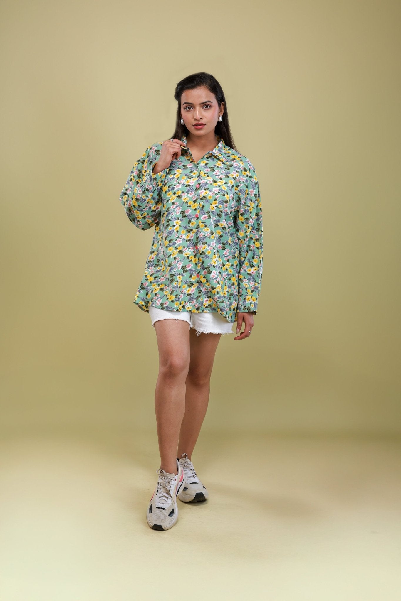 Meadow Song Floral Shirt - aVynā