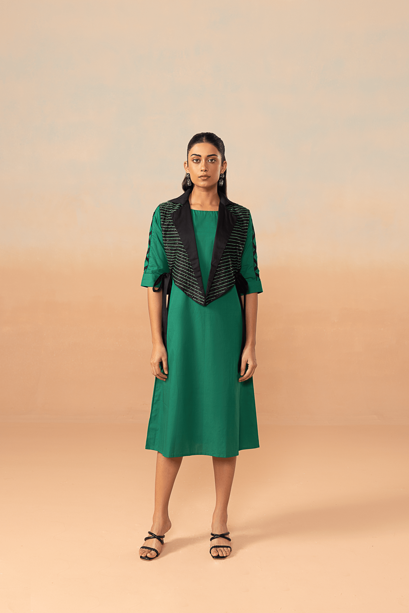 Midnight Fern Dress - aVynā