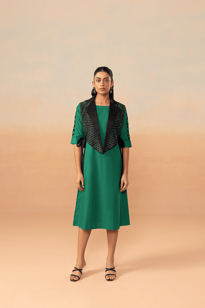 Midnight Fern Dress - aVynā