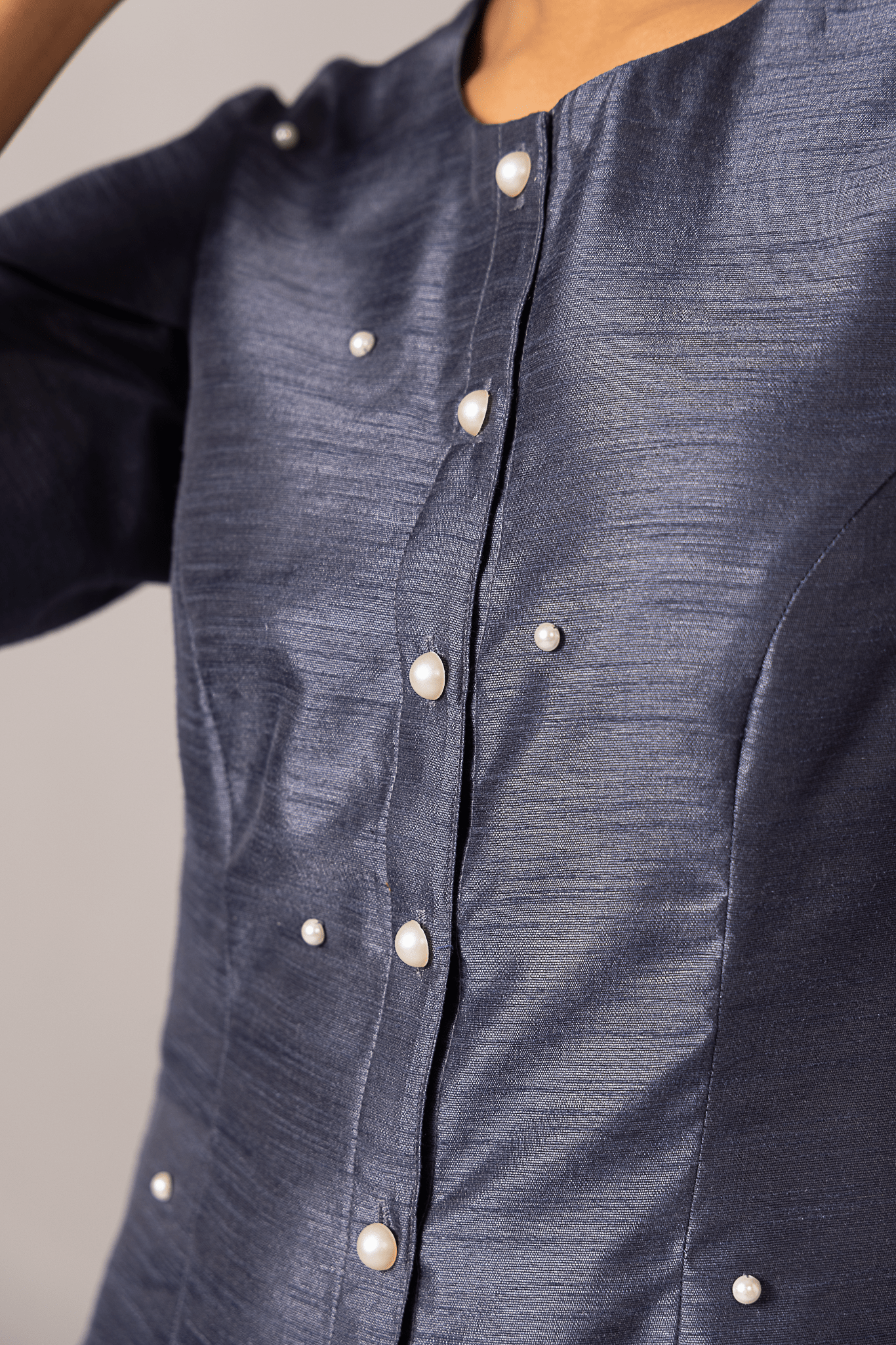 Midnight Pearl Dress - aVynā