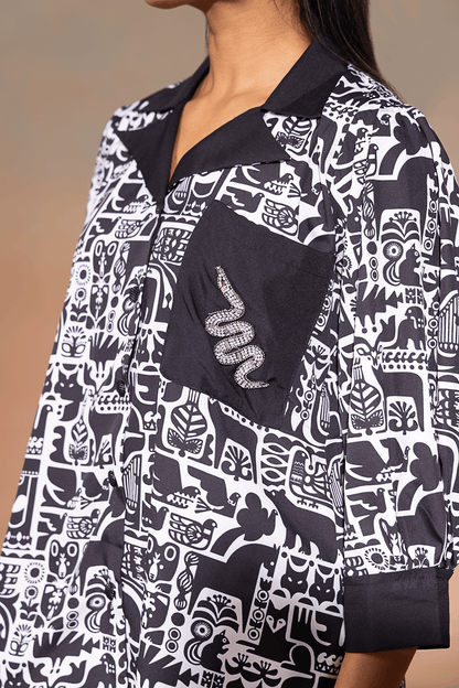 Noir Safari Co - ord - aVynā