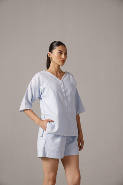 Resort Wear Scallop Co - ord - aVynā