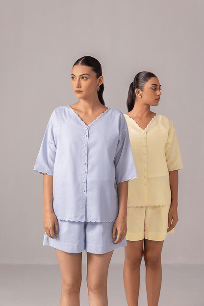 Resort Wear Scallop Co - ord - aVynā