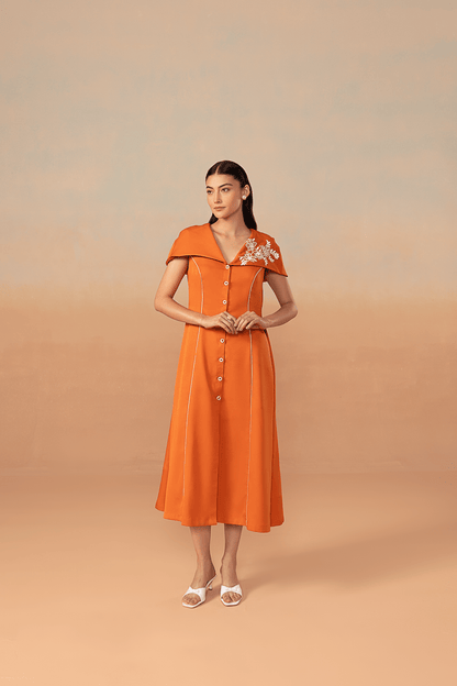 Sunset Bloom Dress - aVynā