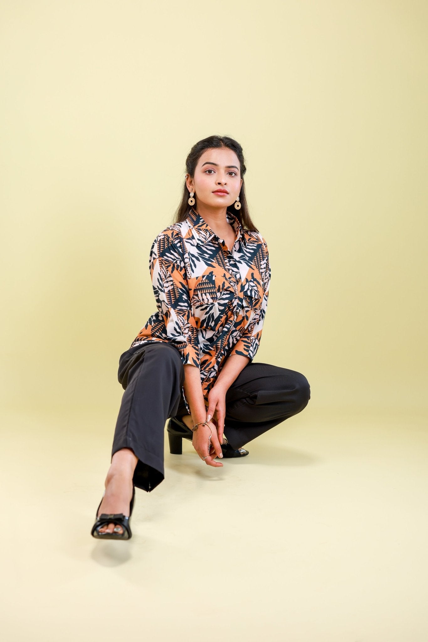 Tangerine Tropics Co - ord Set - aVynā