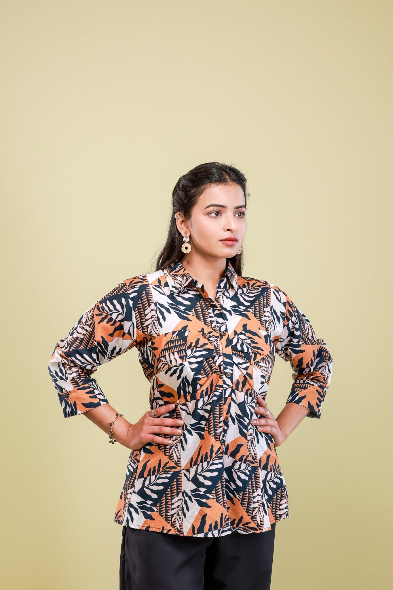 Tangerine Tropics Co - ord Set - aVynā