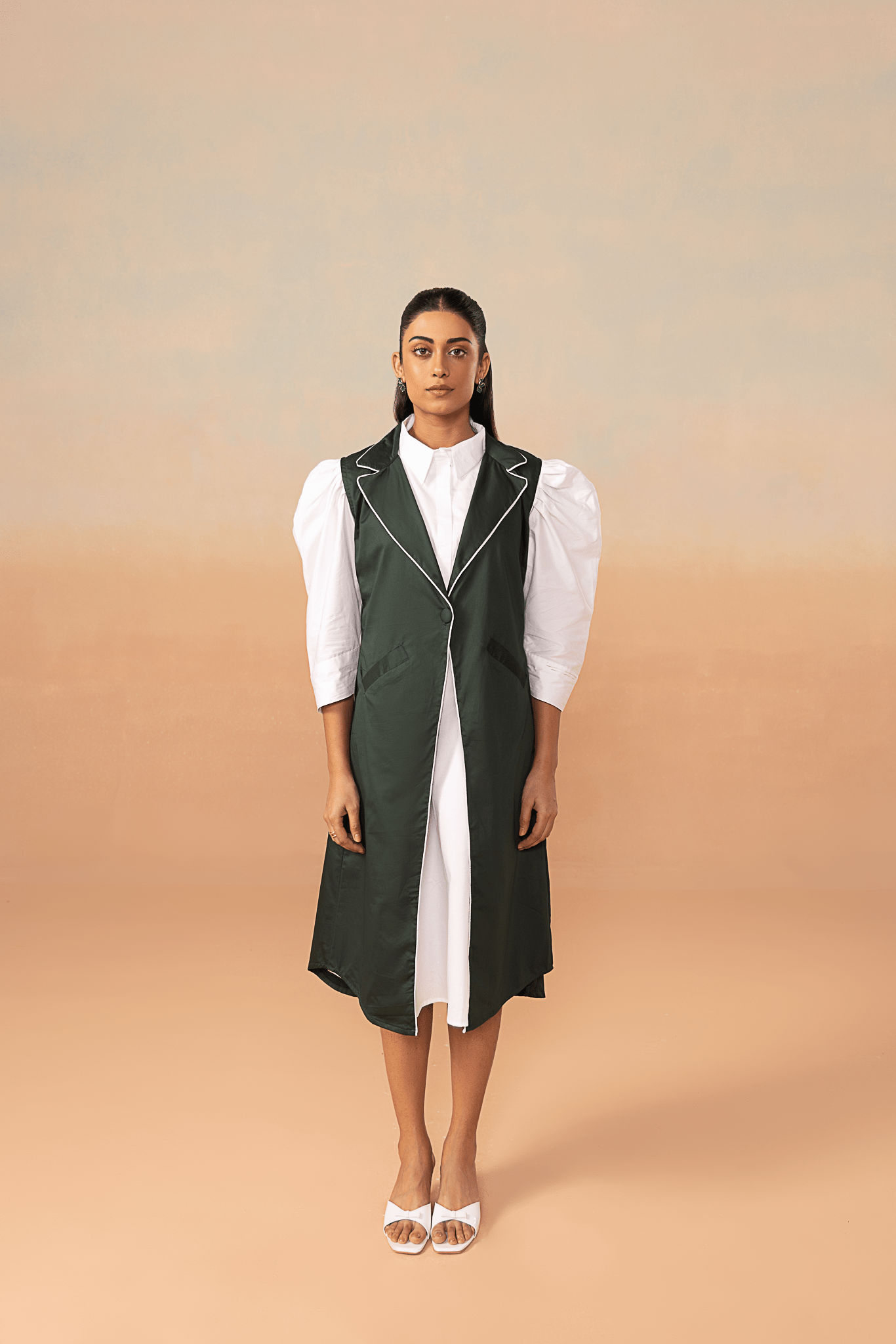 Verdant Layer Dress - aVynā