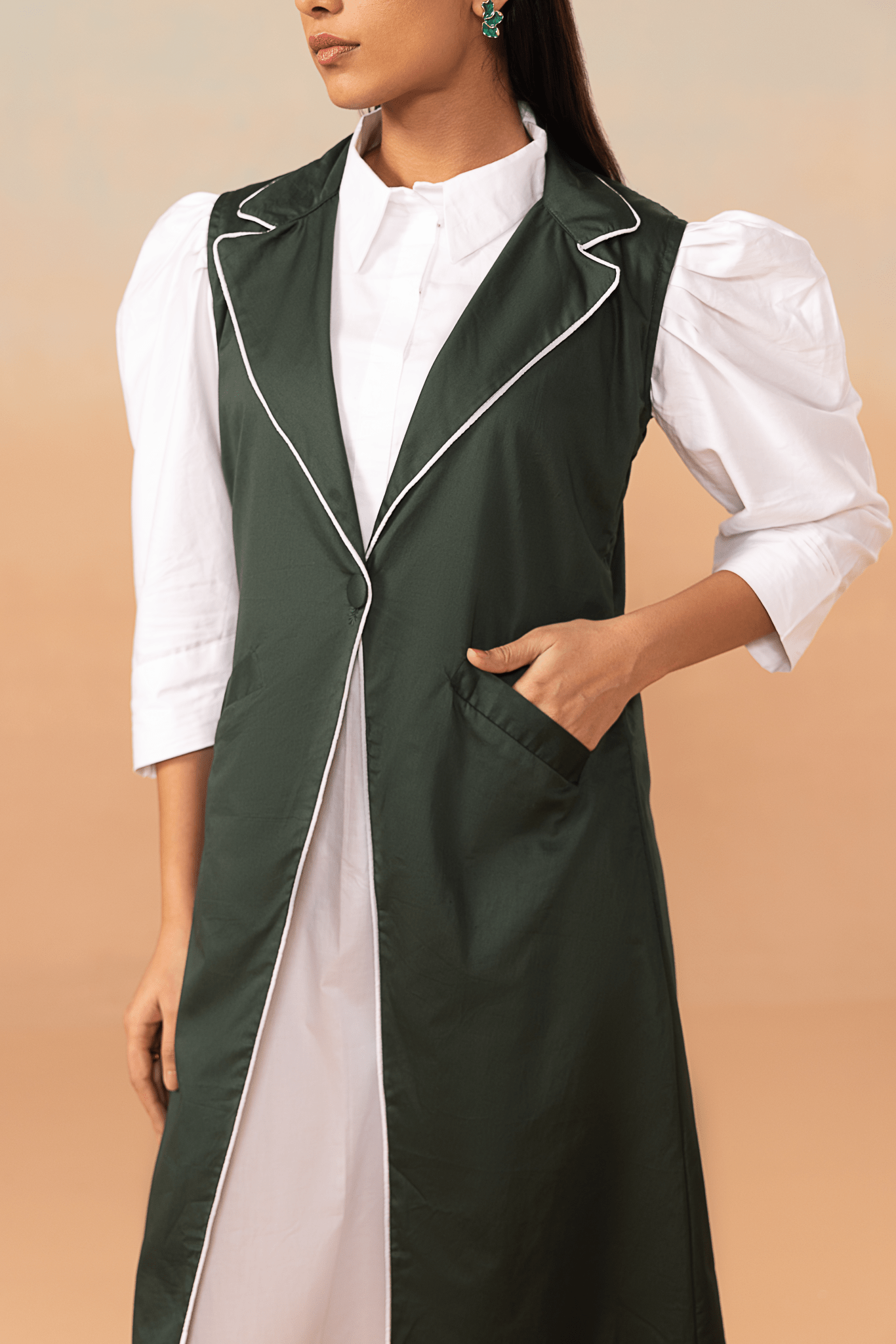 Verdant Layer Dress - aVynā