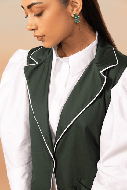 Verdant Layer Dress - aVynā