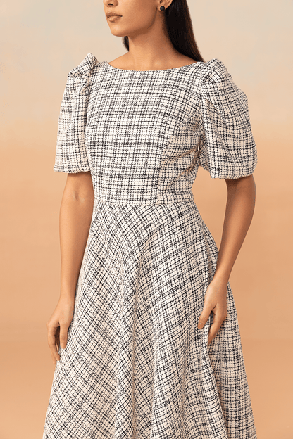 Vintage Check Dress - aVynā